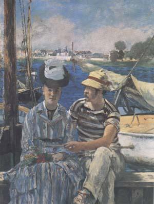 Edouard Manet Argenteuil (The Boating Party) (mk09)